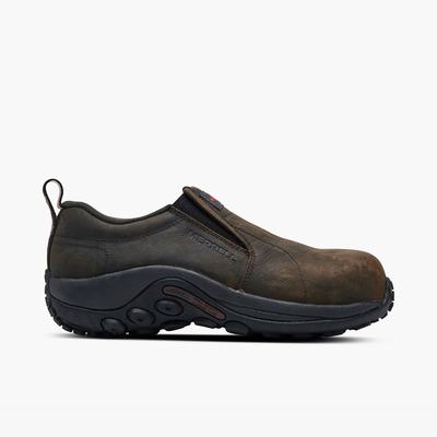 Merrell Jungle Moc Leather Comp Toe Slip On Skor Dam Bruna (SE243186)